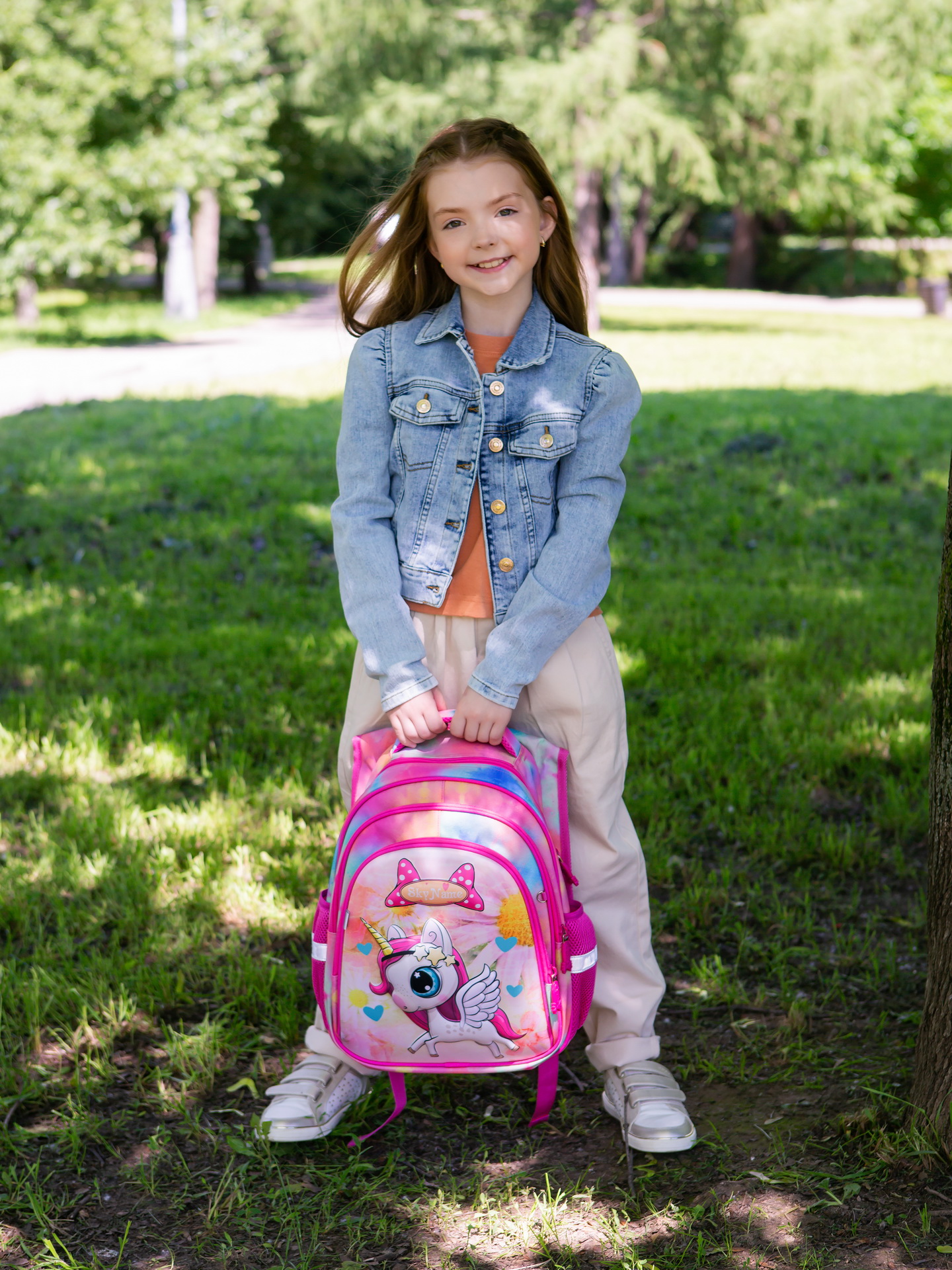 Рюкзак SkyName 17л анатомическая спинка+мишка - фото 2