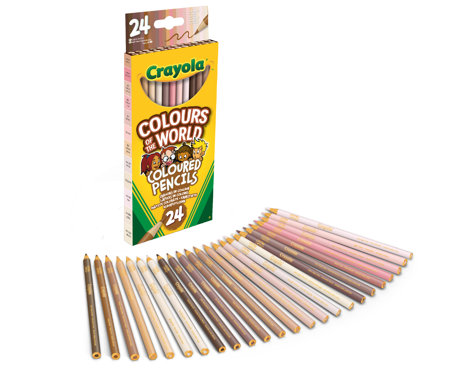 Карандаши цветные Crayola 24 шт. - фото 1