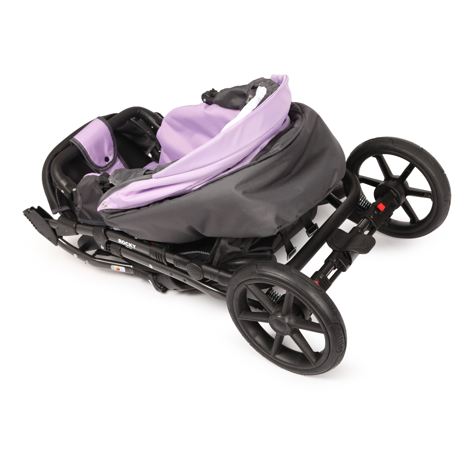 Коляска 2в1 Babyton Rocky Purple - фото 10