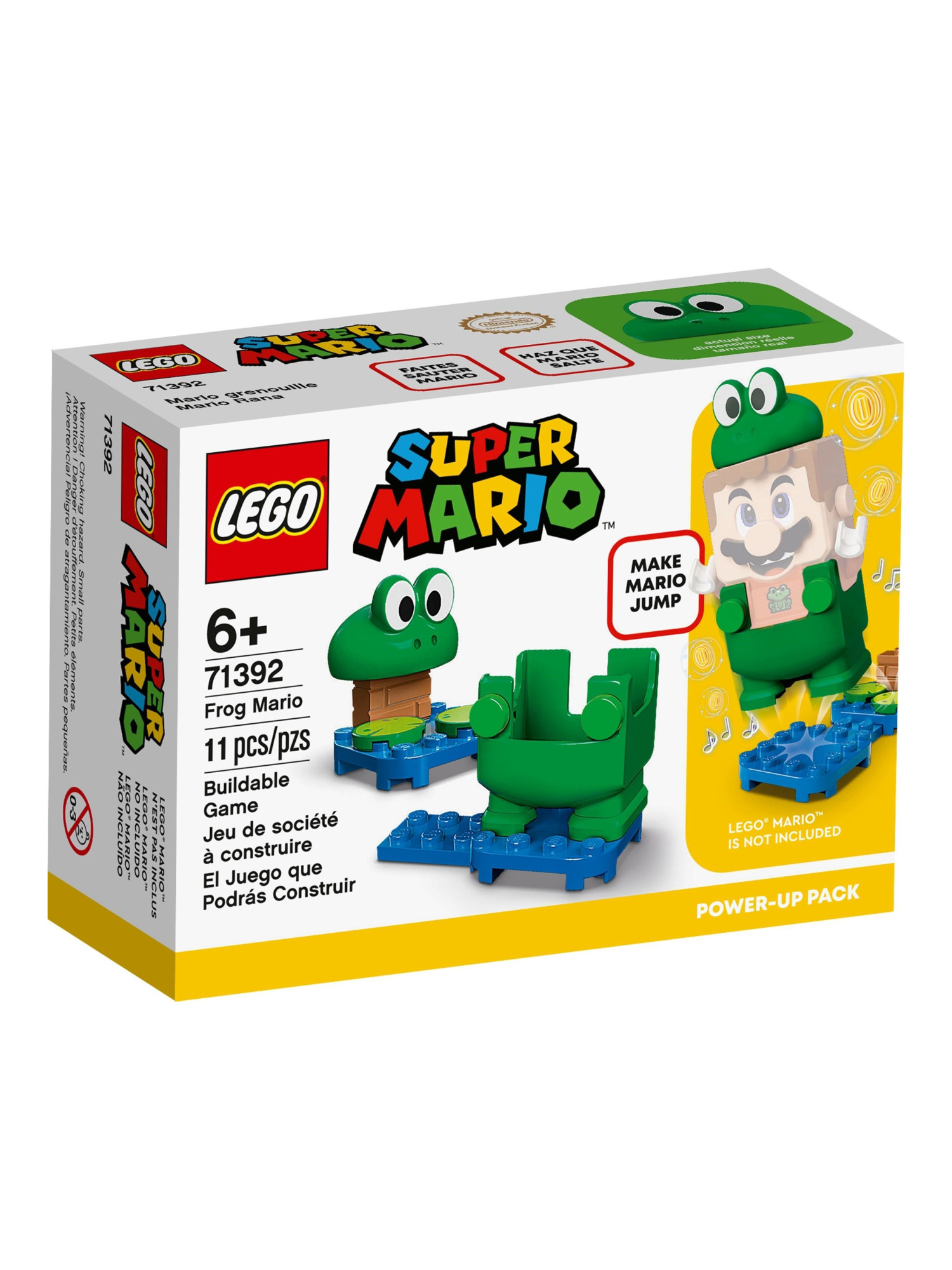 Конструктор LEGO Super Mario Марио-лягушка 11 дет. - фото 1