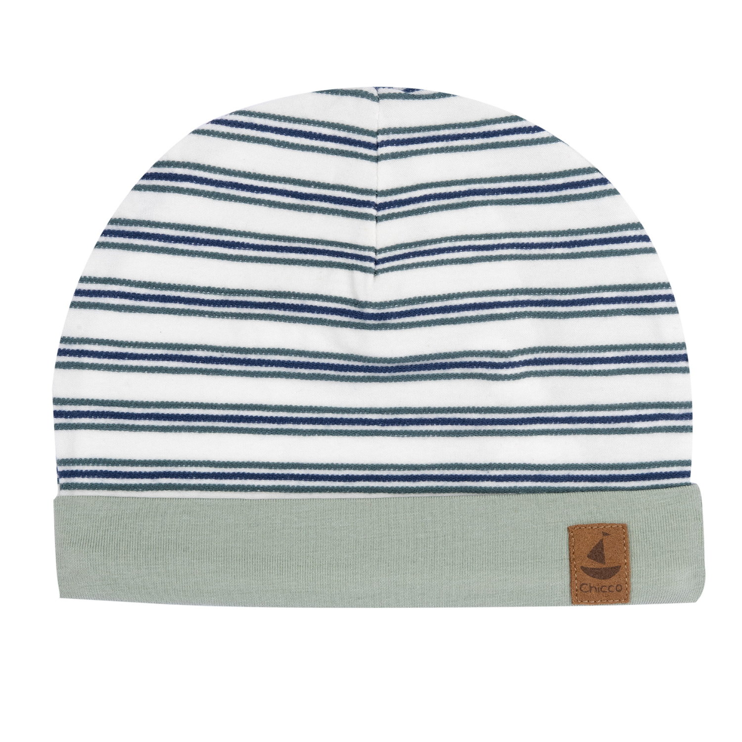 Изображение товара Шапка Chicco для мальчика 48 Полоска Хлопковый джерси
