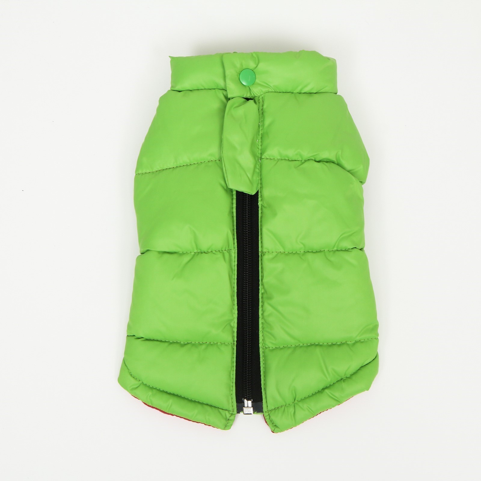 Куртка для собак Sima-Land со шлейкой салатовая - фото 5