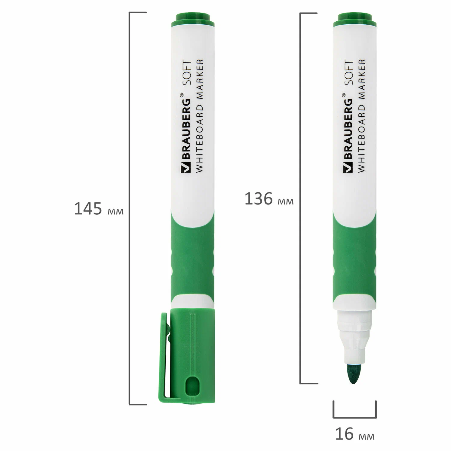 Маркеры Brauberg 8 шт. - фото 5
