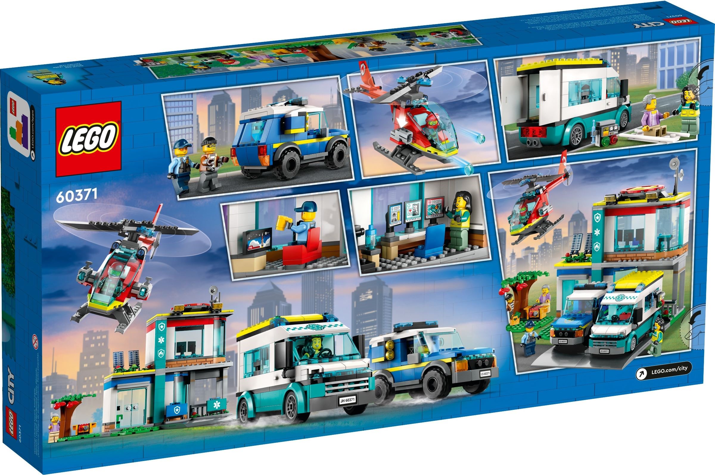 Конструктор LEGO City 60371 706 дет. - фото 11