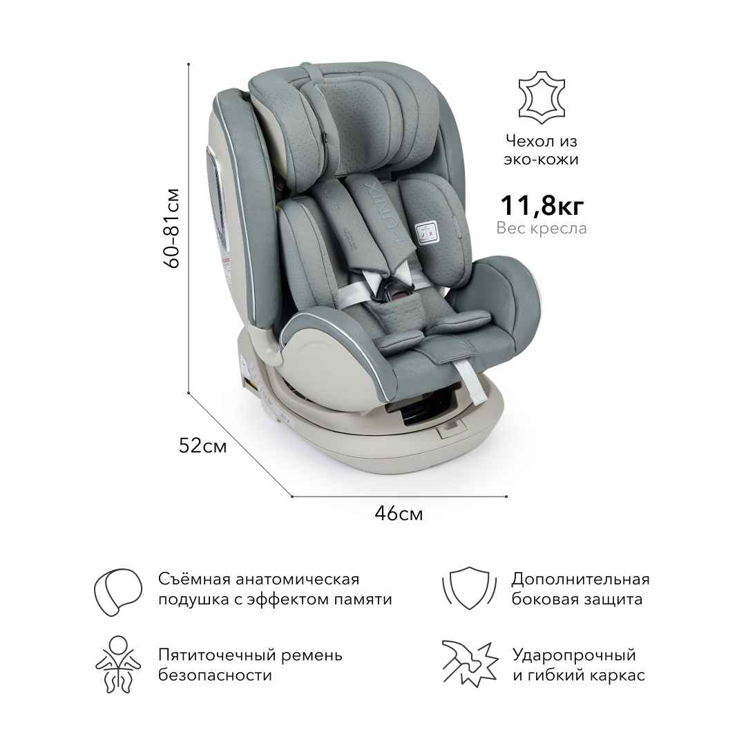 Автокресло Happy Baby Isofix 0+/1/2/3 (0-36 кг) - фото 14