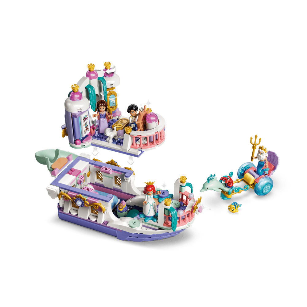 Конструктор LEGO Disney Свадебный корабль Ариэль 519 дет. - фото 5