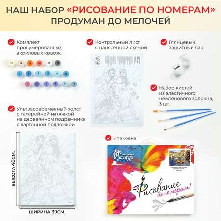 Картина по номерам Русская живопись Маккуин и Рамирез