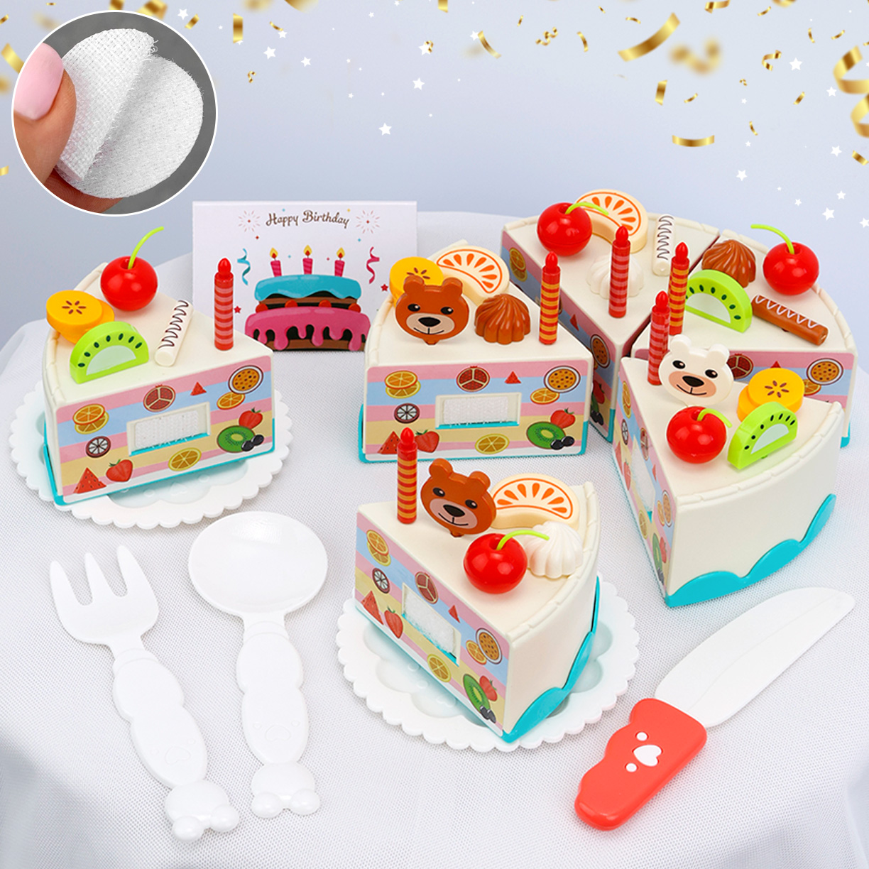 Игрушка TIPTOPOLIS продукты 42 предм. - фото 1