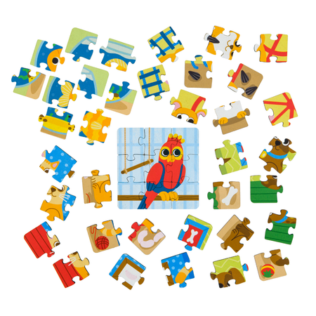 Пазл Active Puzzles деревянный