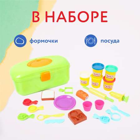 Масса для лепки Attivio Сундучок 12 цв.