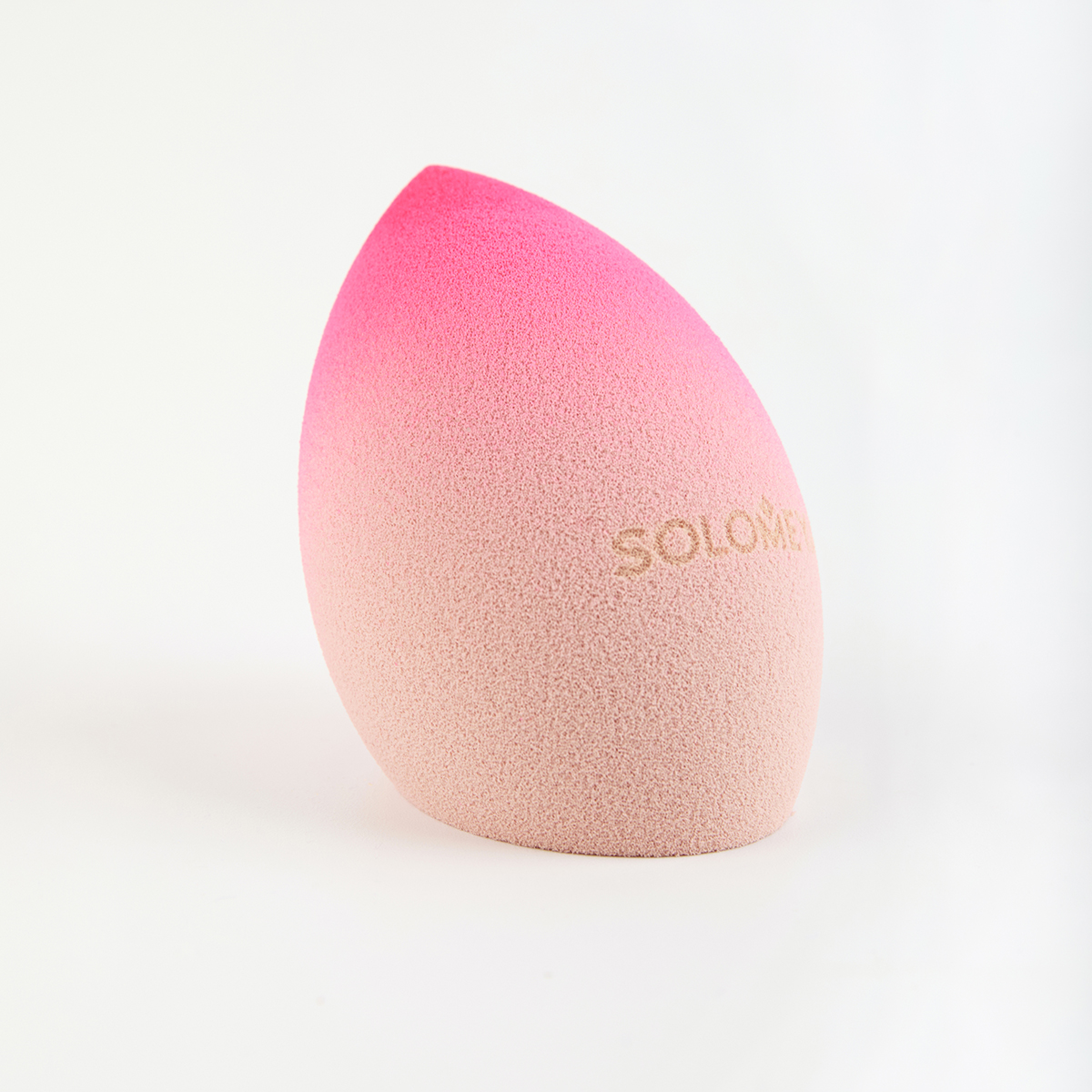 Срезом, Розовый SOLOMEYA Спонж для макияжа со - фото 4