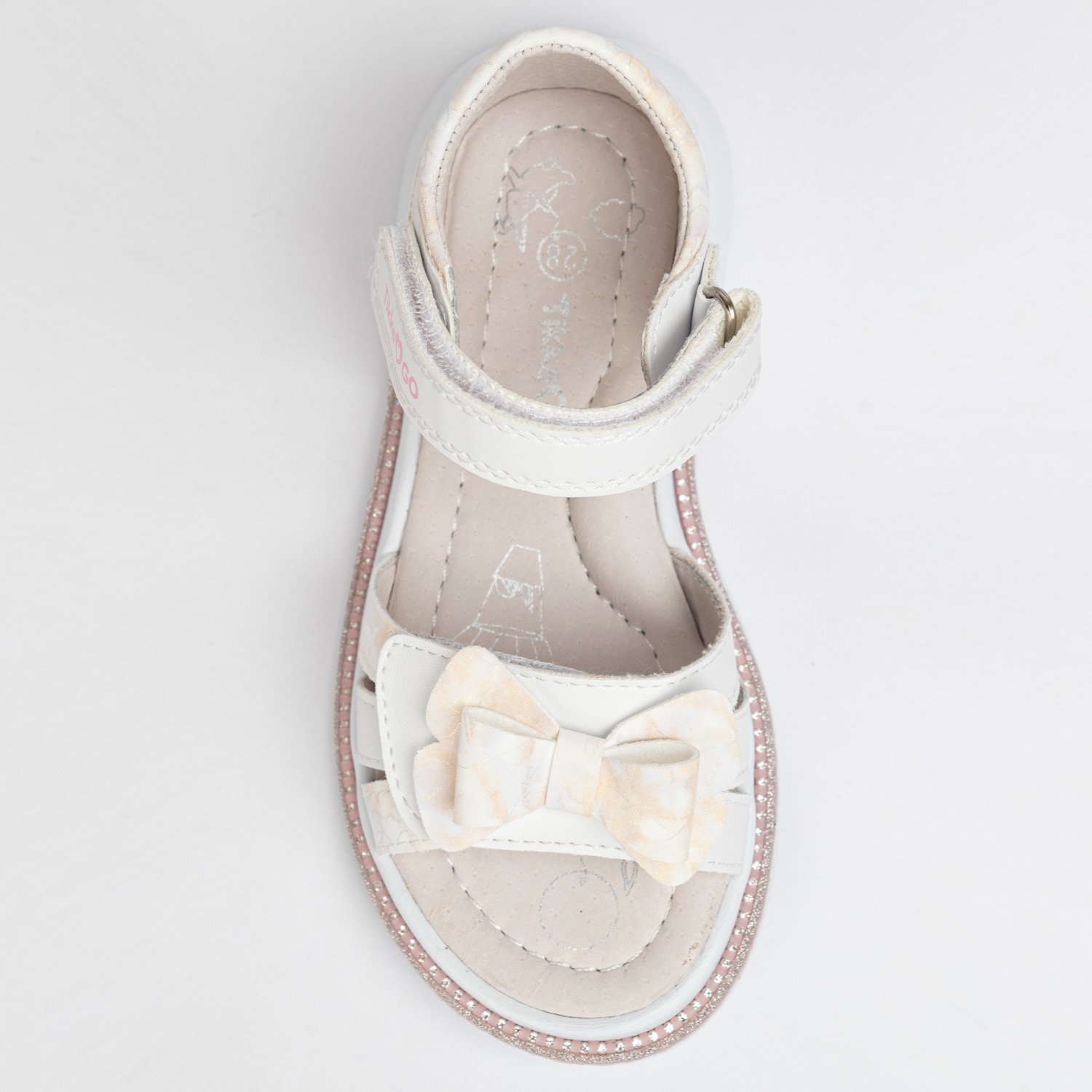 Сандалии TikkaGo 8A18_24998_white-pink - фото 8