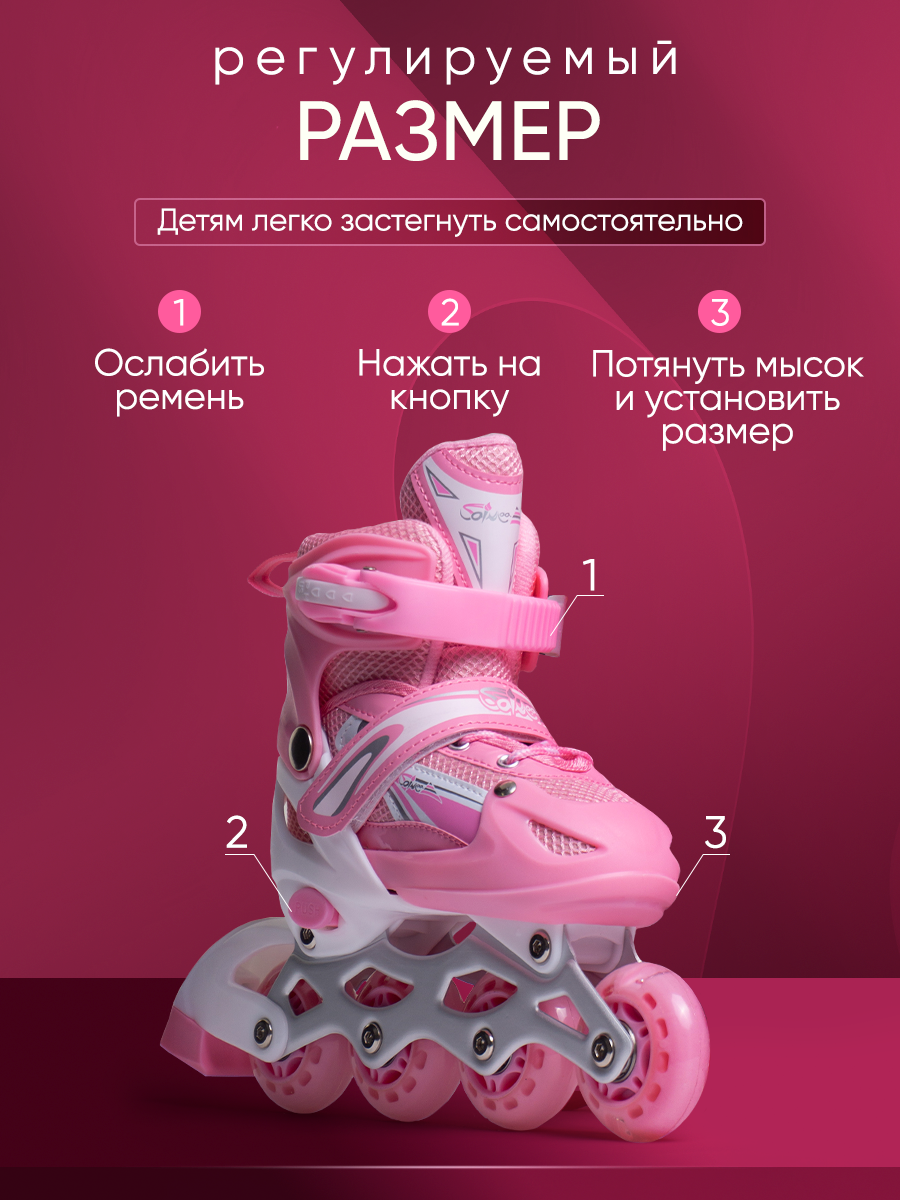 Роликовые коньки Saimaa XS 29-32 - фото 5