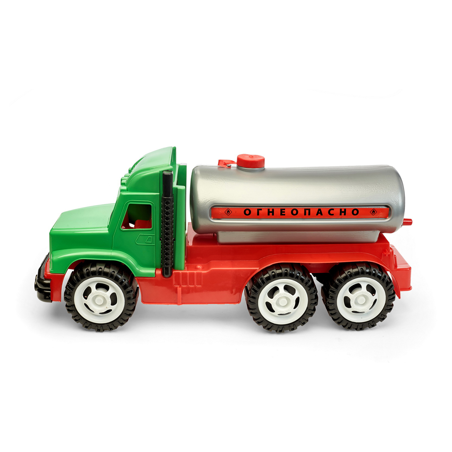 Грузовик Karolina toys Бензовоз 40-0062/зеленый - фото 6
