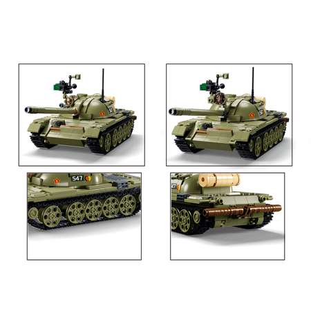 Конструктор SLUBAN Танк T54C блочный