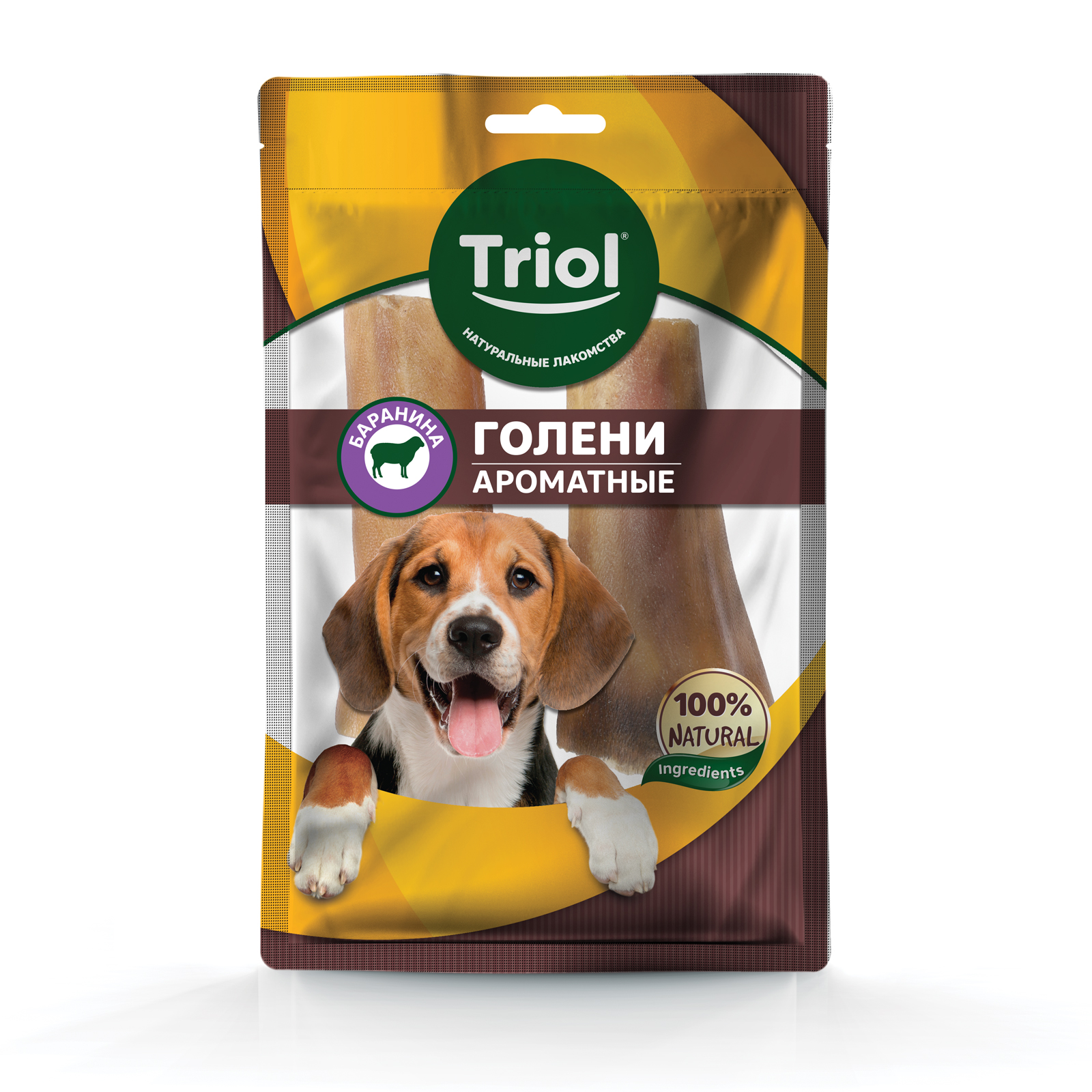 Голени для собак Triol бараньи ароматные 65г - фото 1