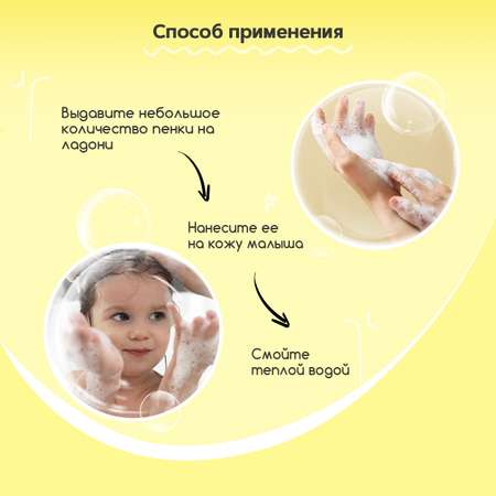 Пенка для подмывания DOBROVIT детская для интимной гигиены с ромашкой и алоэ 150 мл
