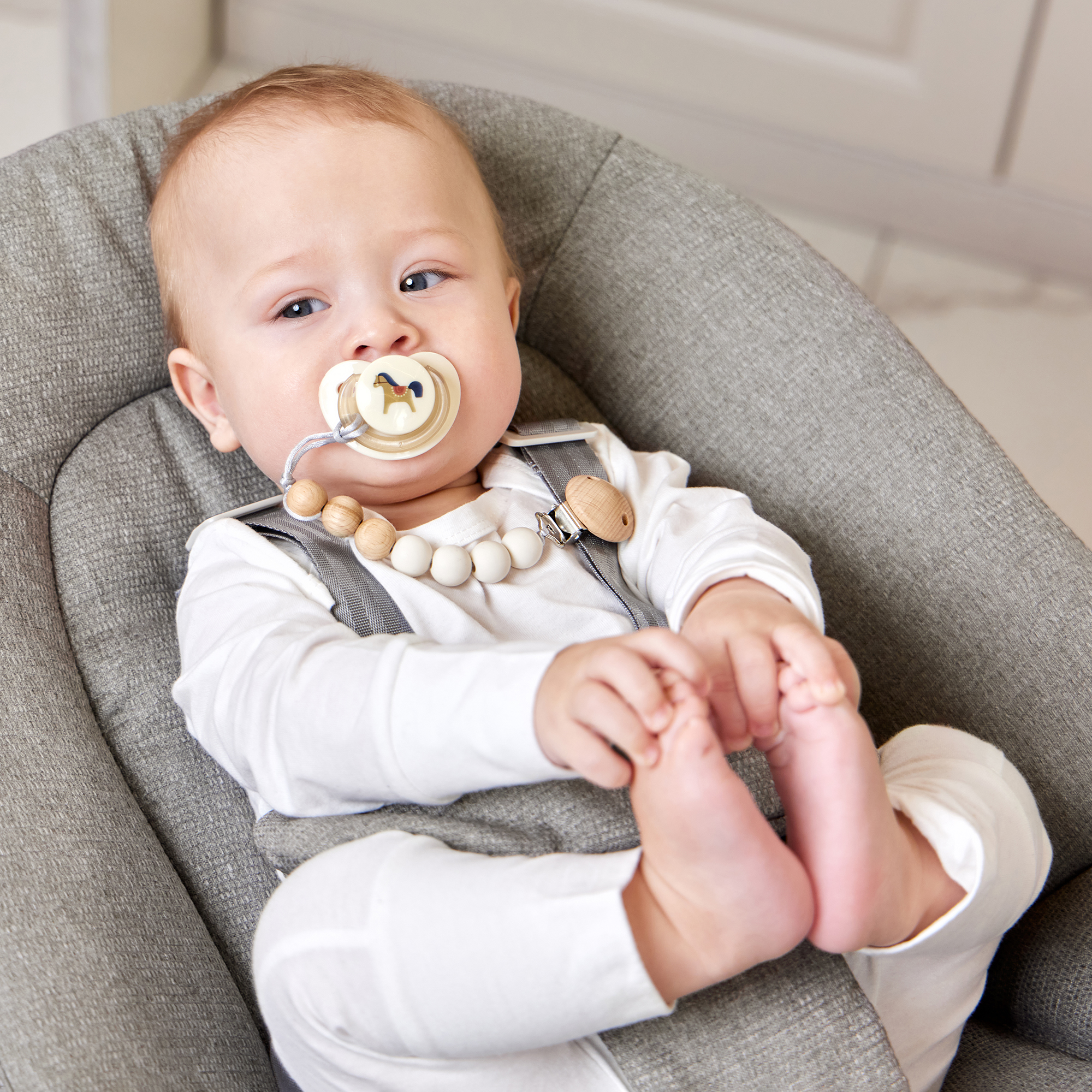 Клипса для пустышки Happy Baby в ассортименте - фото 8