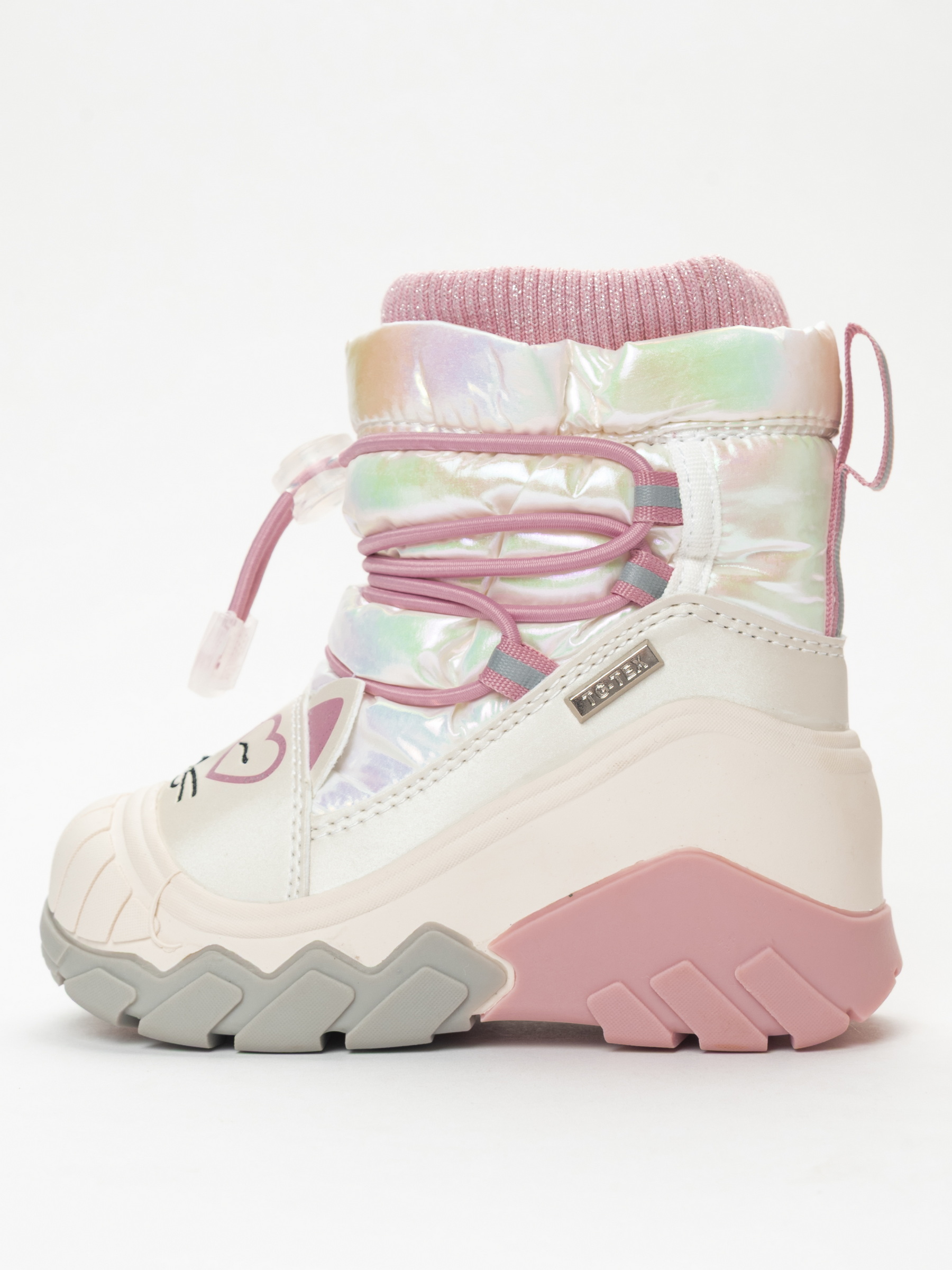 Сапоги TikkaGo 4K24_66192_white-pink - фото 1