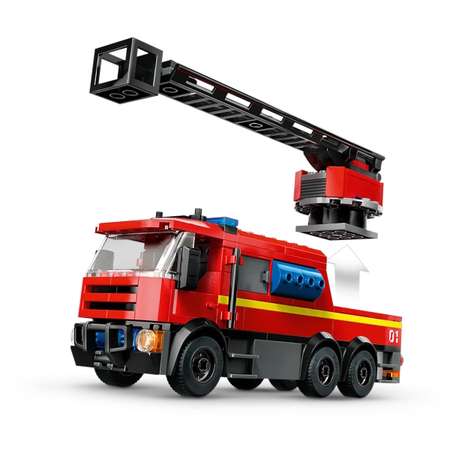 Конструктор LEGO City Пожарная часть с машиной блочный