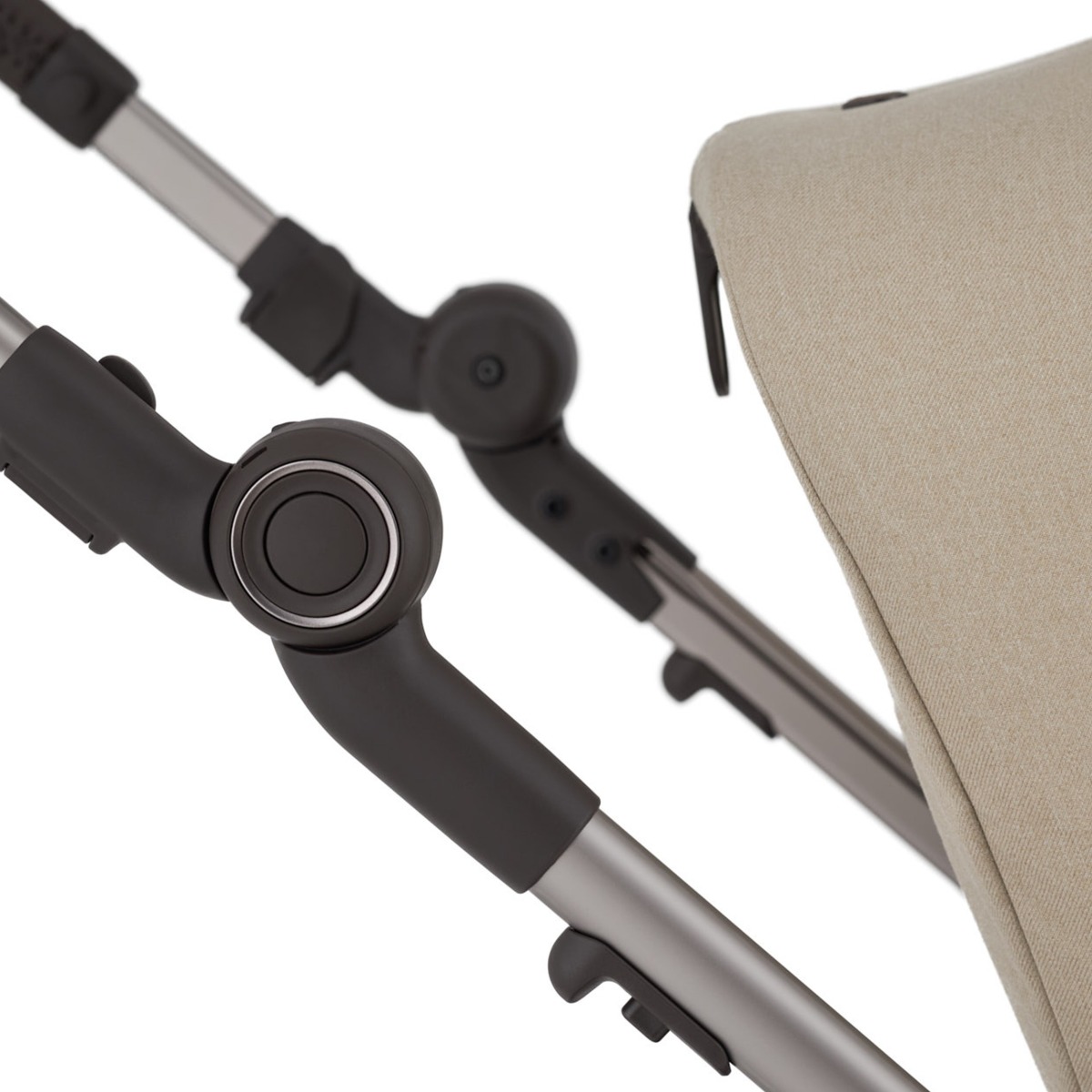 Коляска 2в1 Anex IQ Premium 2025, Creamy бежевый - фото 10