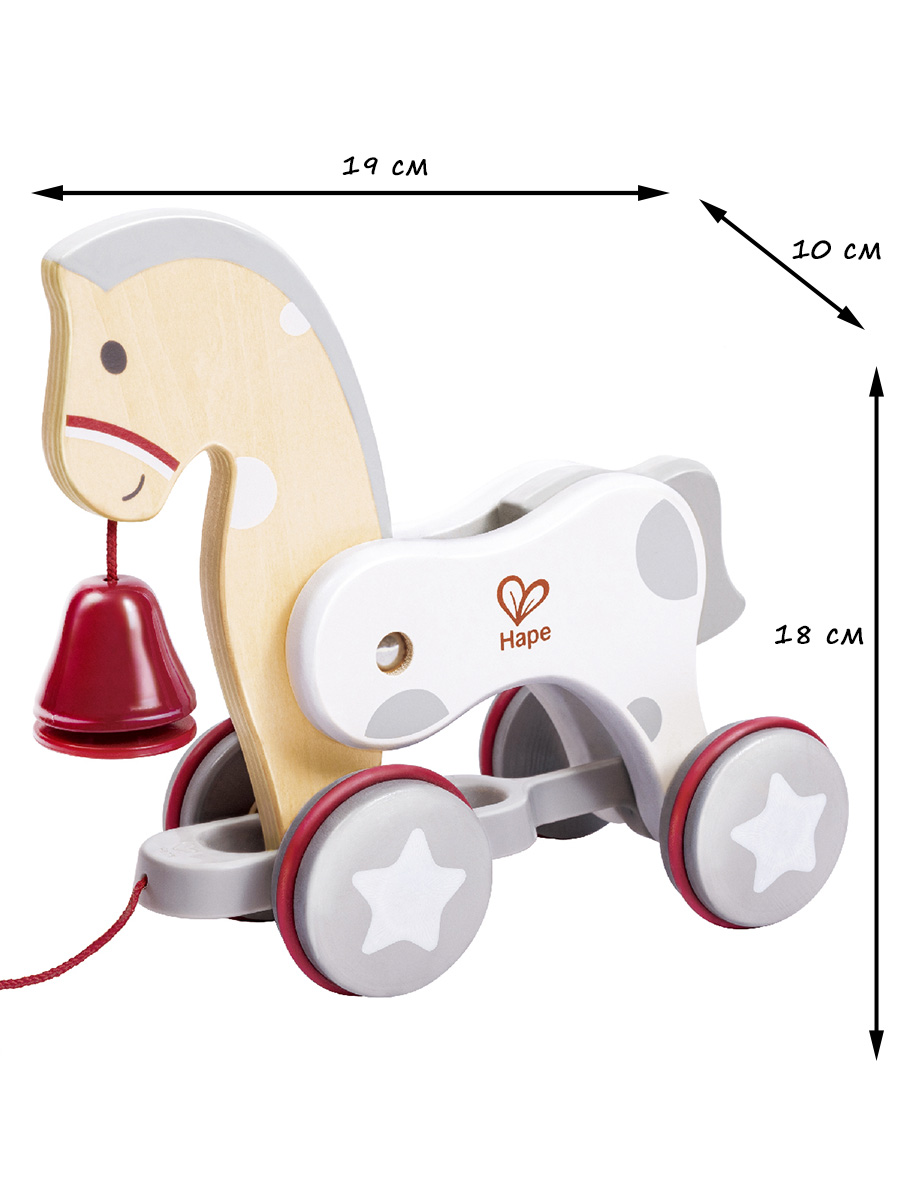 Игрушка Hape каталка Пони - фото 4