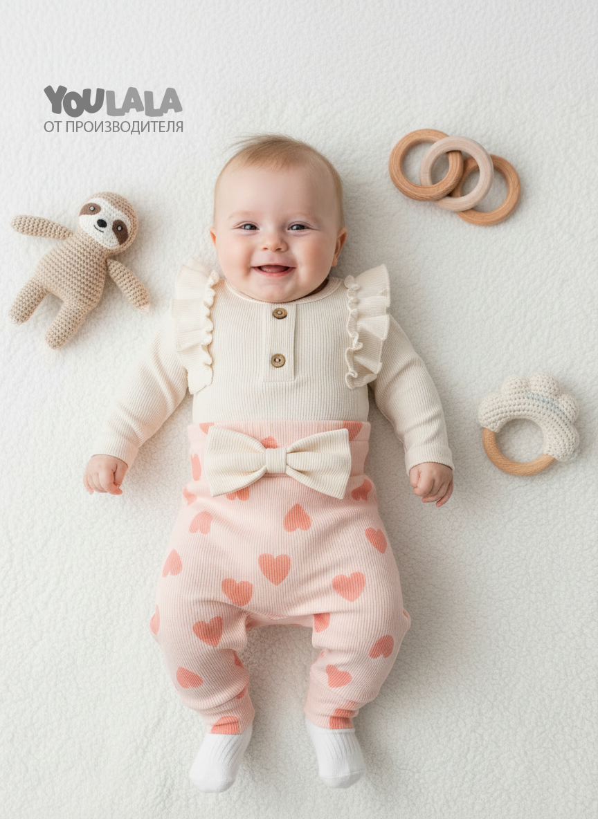 Боди и штанишки YOULALA 6943400106 - фото 2