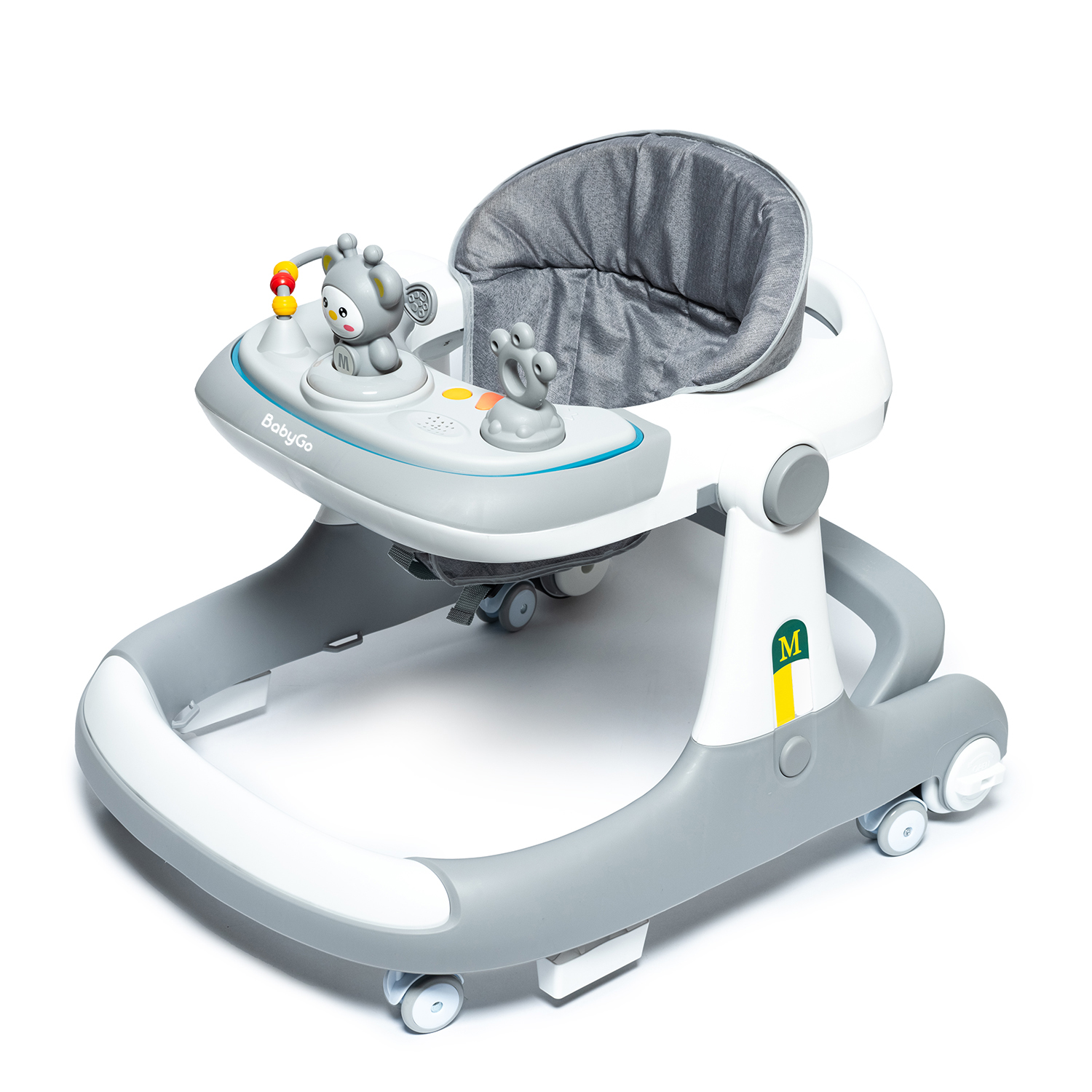 Ходунки BabyGo EasyWalk Grey серый - фото 1