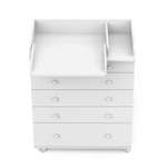 Комод пеленальный aton baby furniture Leo New (белый)