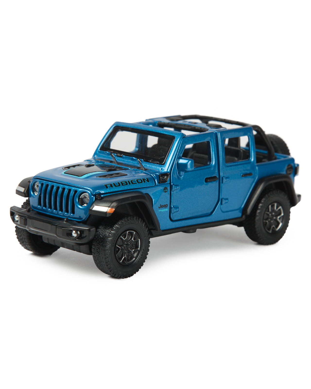Внедорожник Rastar Jeep Wrangler Rubicon 4xe 1:32 64621 - фото 1