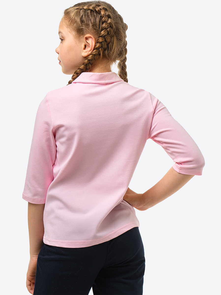 Поло HappyFox HF55131розовый - фото 5