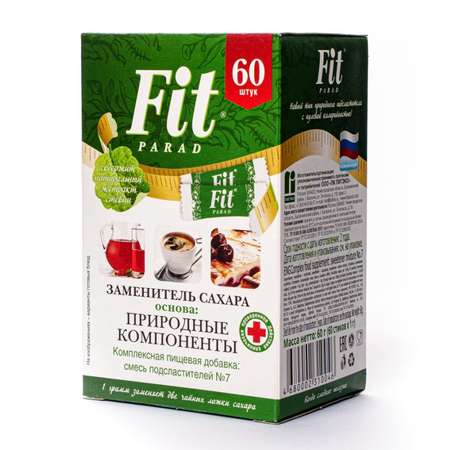 Сахарозаменитель Fit Parad смесь подсластителей №7 60г