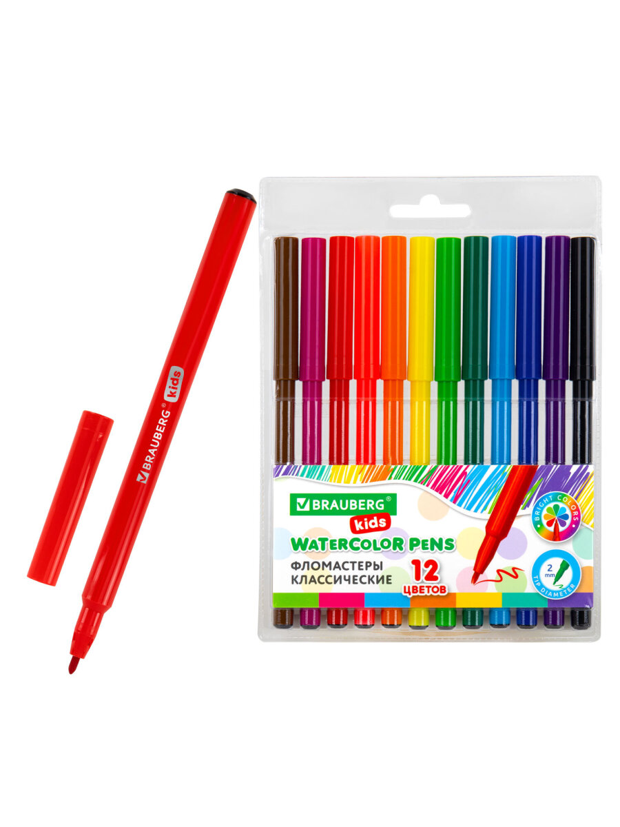 Фломастеры Brauberg - фото 2