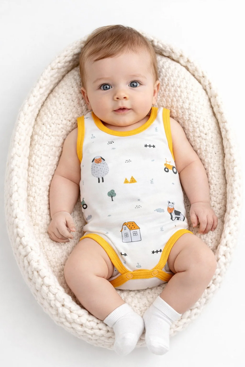 Боди-майка 2 шт Эскимо 24-785 - фото 3