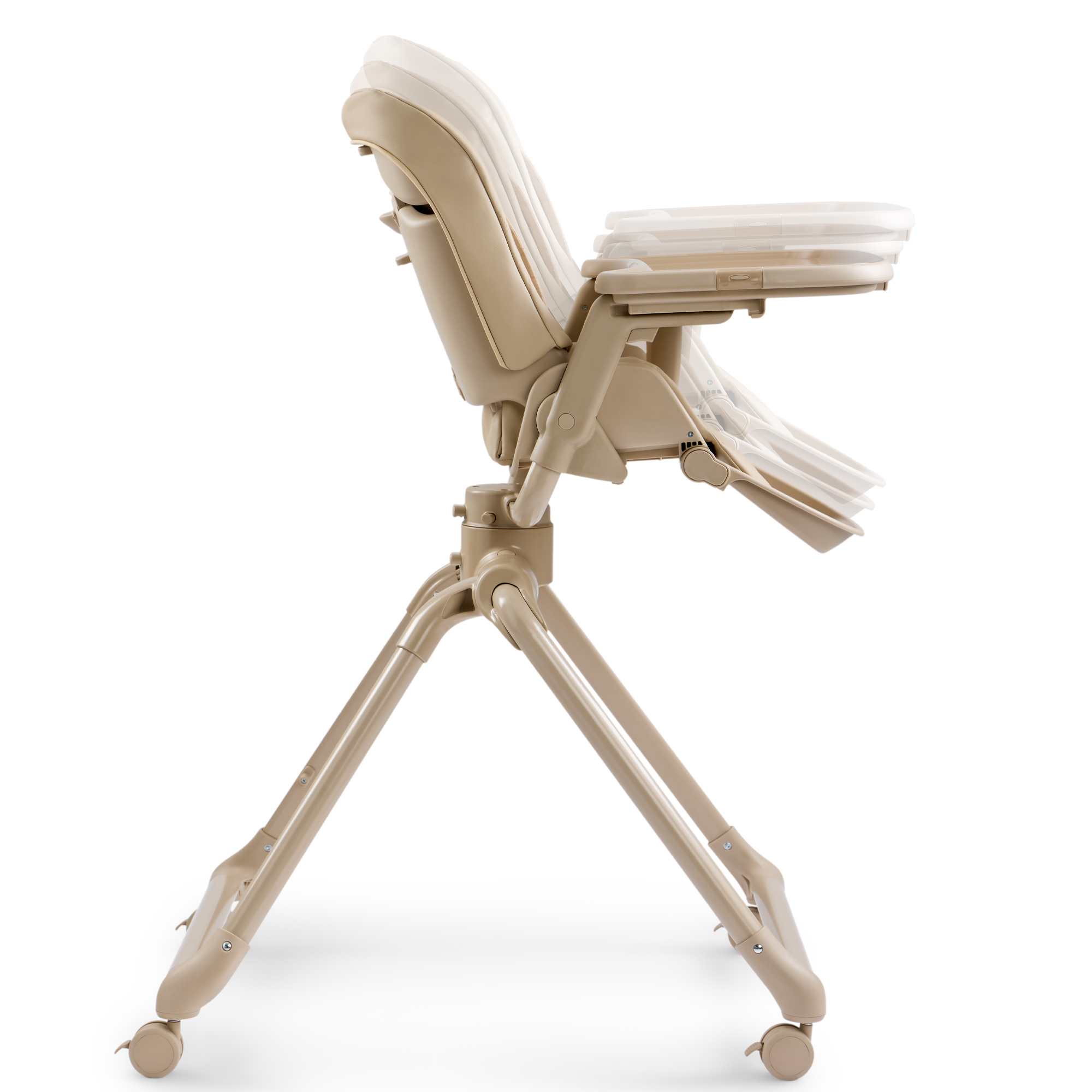 Стульчик для кормления Happy Baby ROMEO бежевый - фото 3