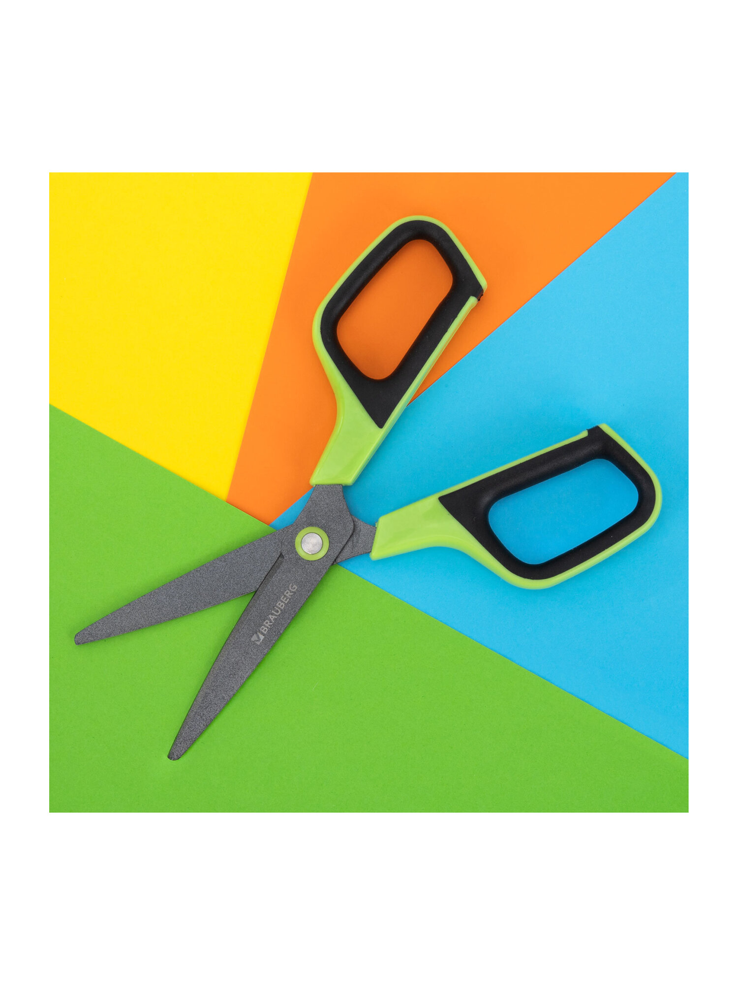 Ножницы канцелярские Brauberg - фото 10