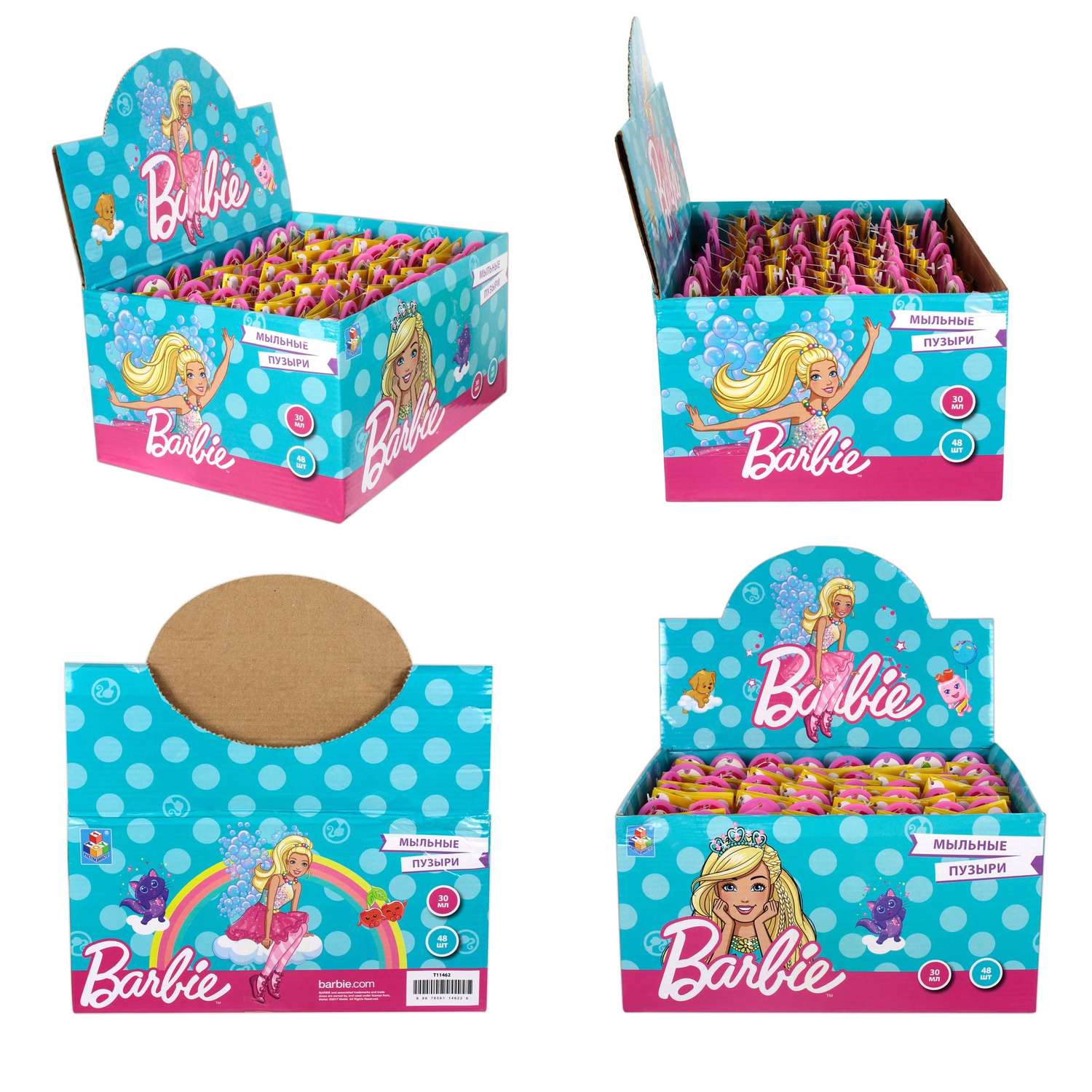 Мыльные пузыри 1TOY Barbie - фото 9