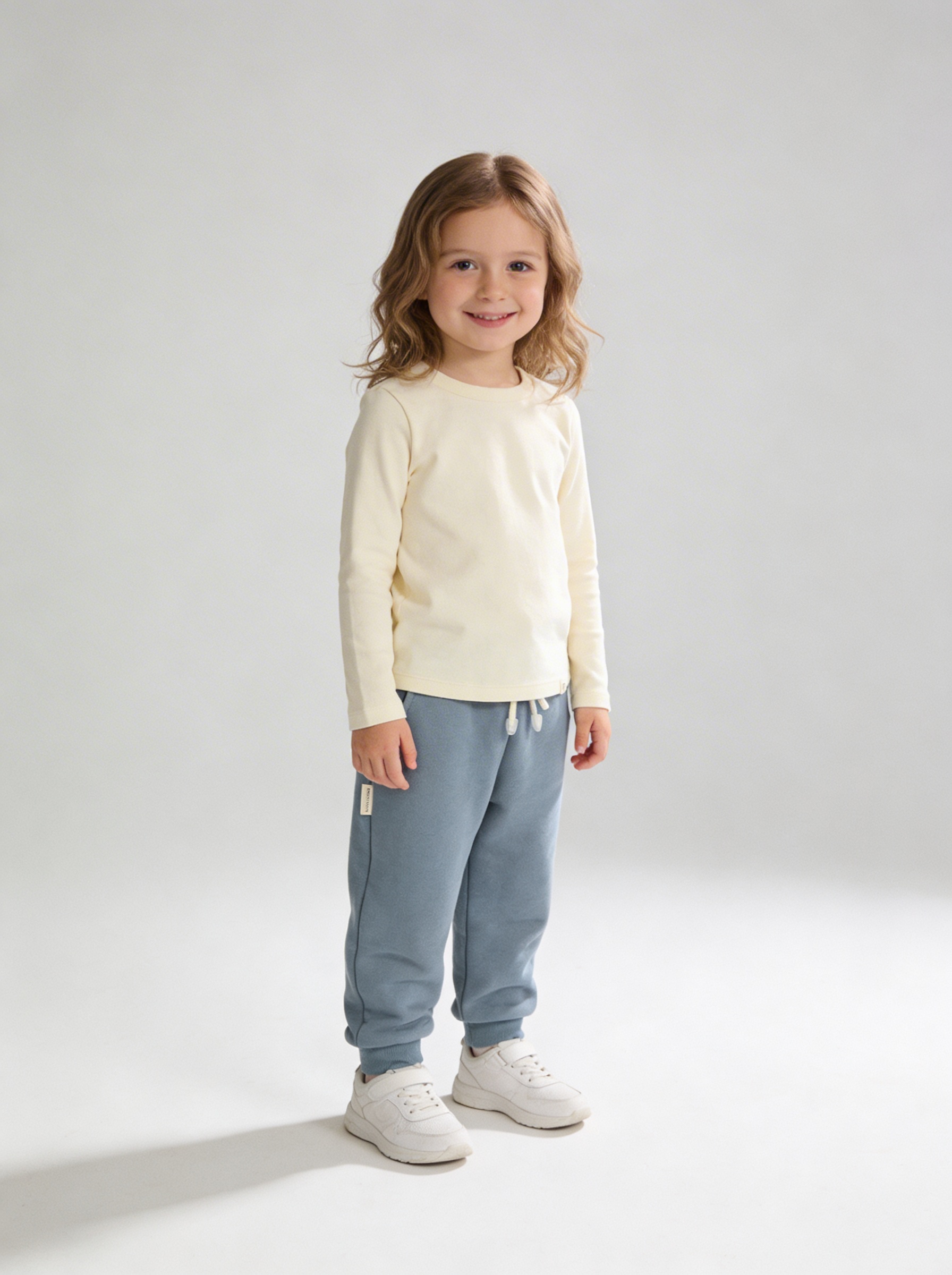 Брюки Bastimento BM433 Штанишки детские серо-голубой - фото 5