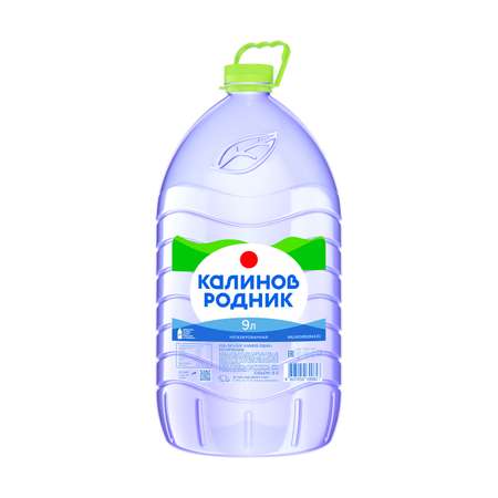 Вода Калинов Родник негазированная питьевая 9л