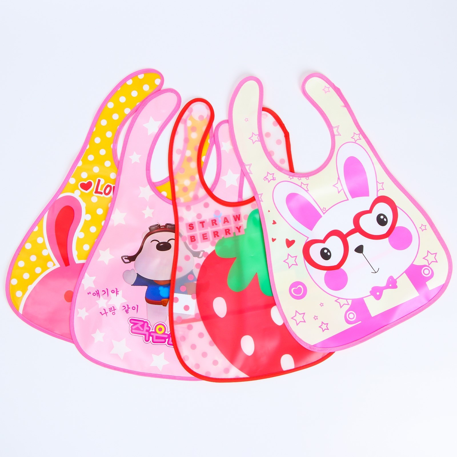 Нагрудник Крошка Я пластик - фото 1