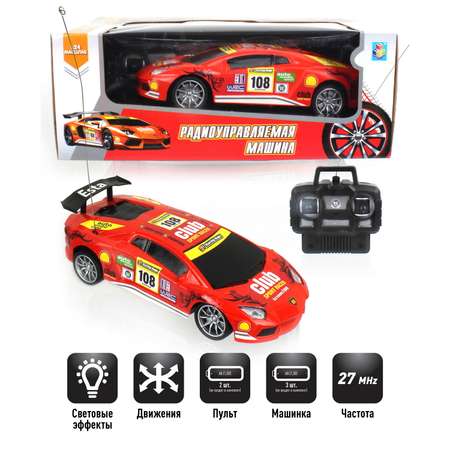 Автомобиль РУ 1TOY Спортавто 1:24