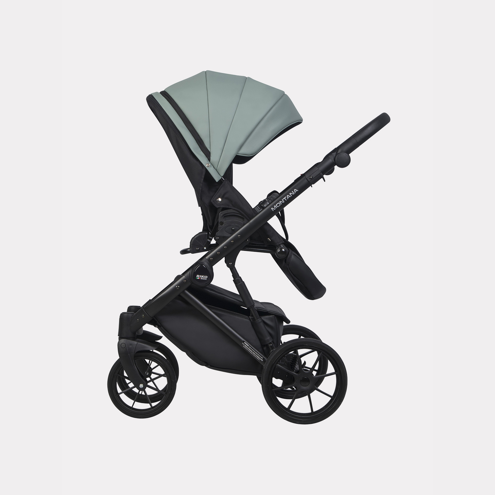 Коляска 3в1 Riko Basic Montana Ecco зеленый - фото 6