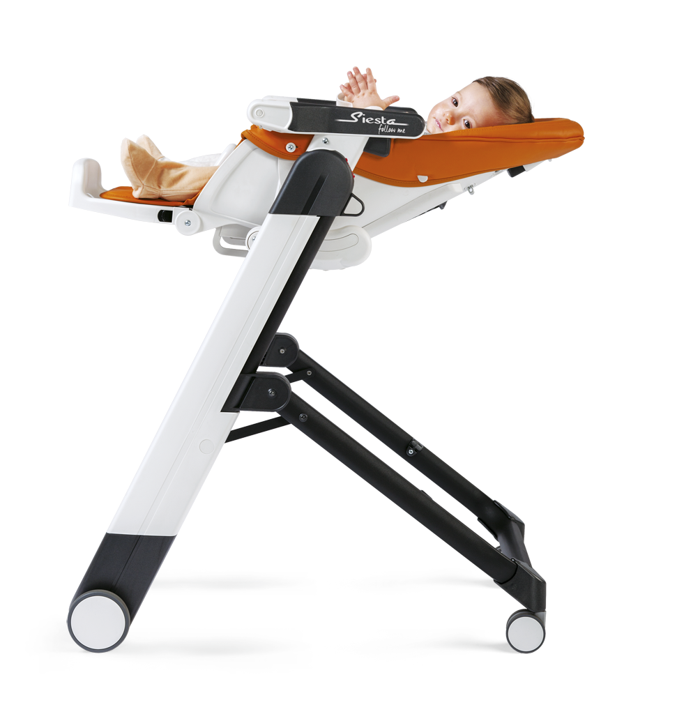 Стульчик для кормления Peg-Perego оранжевый - фото 2