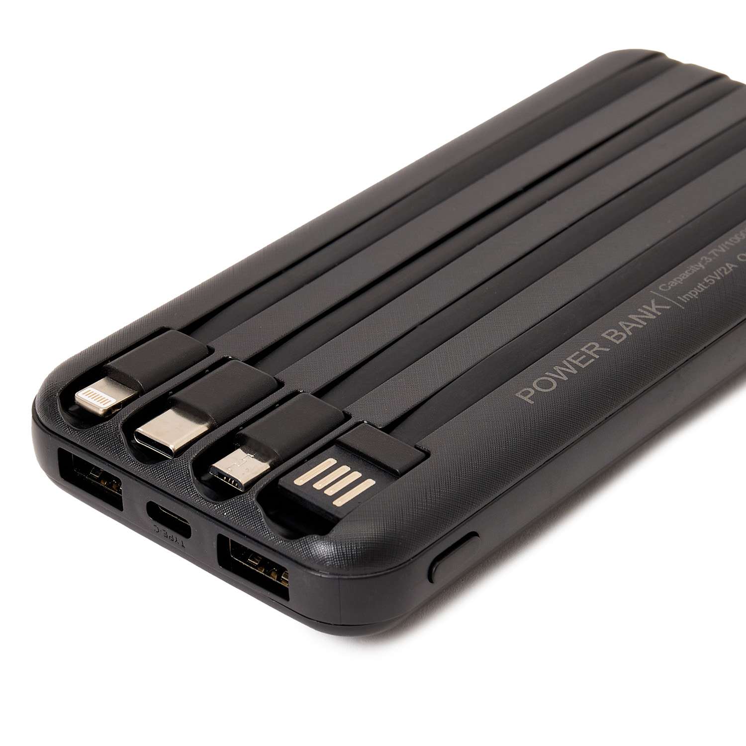 Внешний аккумулятор ё 10.000mAh с мультизарядкой - фото 3