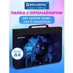 Папка для тетрадей Brauberg звездный кот А4