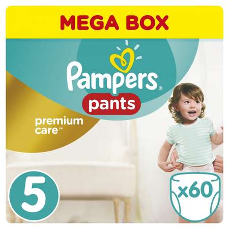 Трусики Pampers Premium Care 5 (12-18 кг) 60 шт.