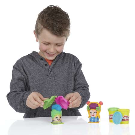 Пластилин Play-Doh Сумасшедшие прически