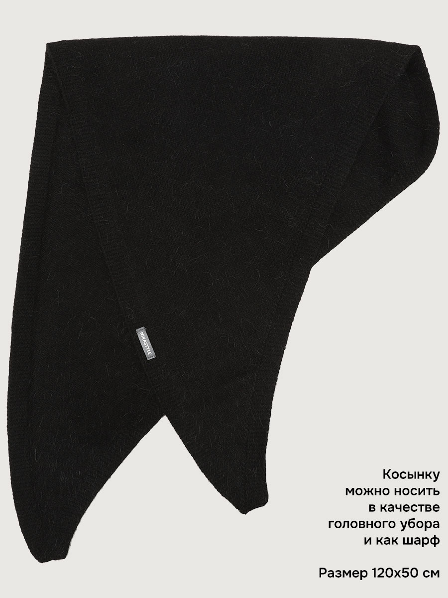 Шарф NIKASTYLE 17з16625 черный - фото 5
