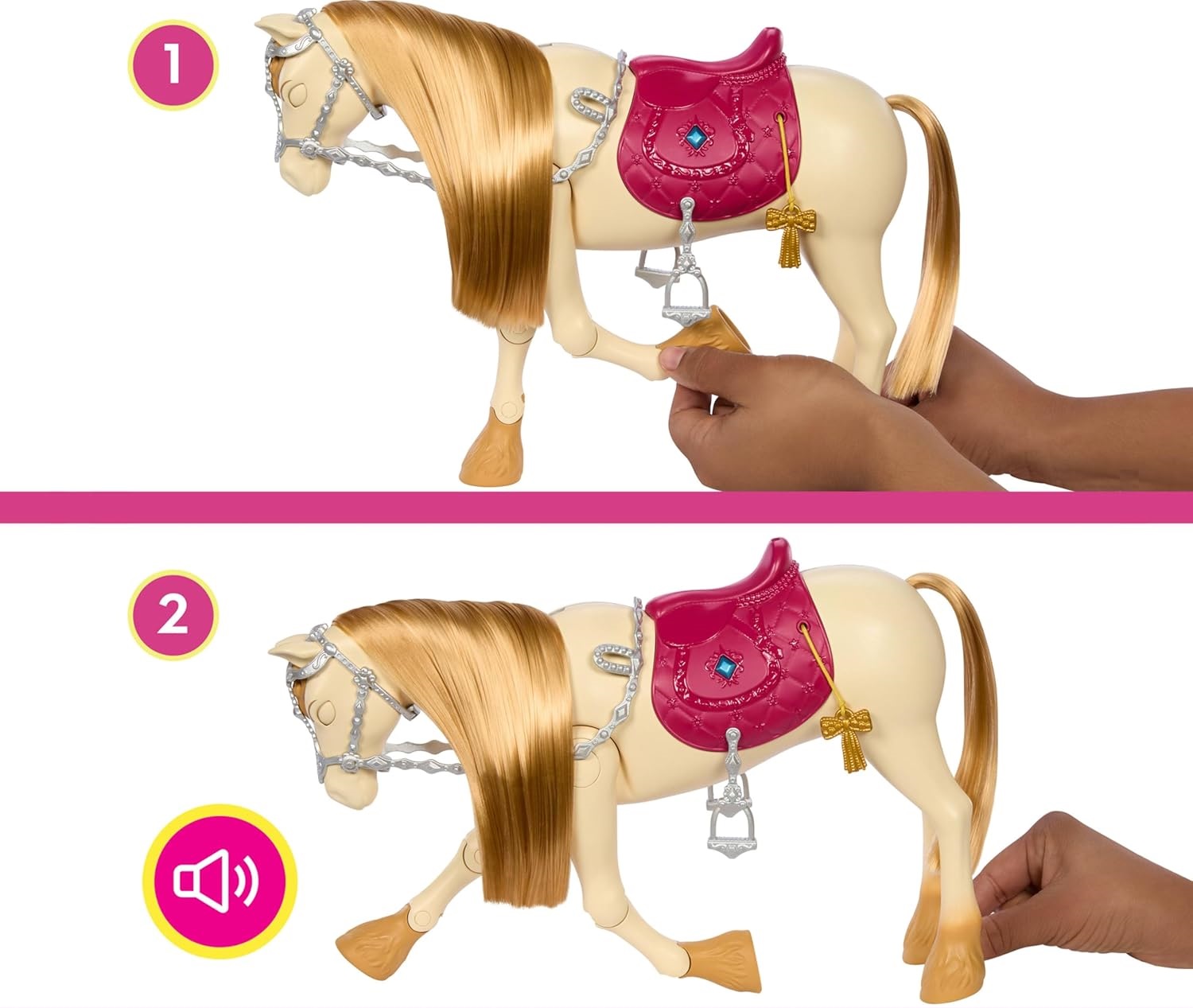 Игровой набор Barbie Horse with Sounds - фото 5