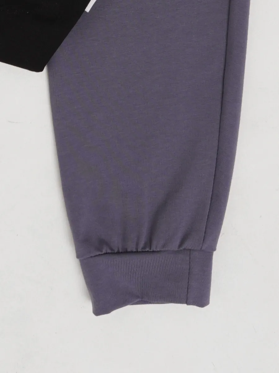 Брюки 2 шт Супер Пупс 2пр/штаны/темно-серый/черный - фото 17